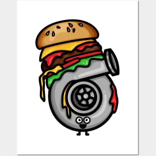 Cutest Turbo - Burger Posters and Art